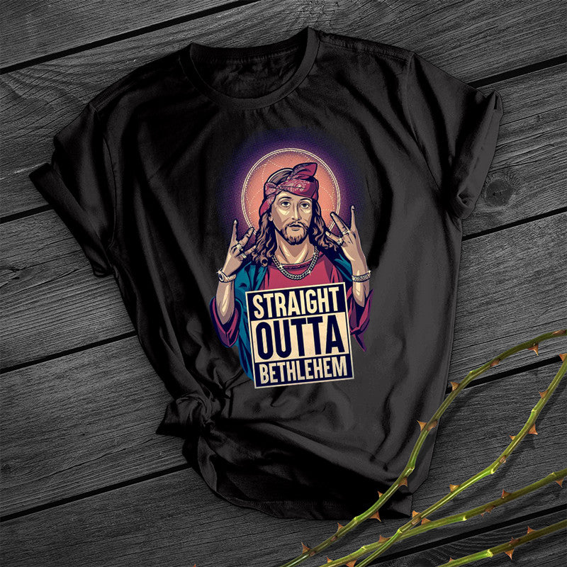 Women's Printed Short Sleeve Shirt