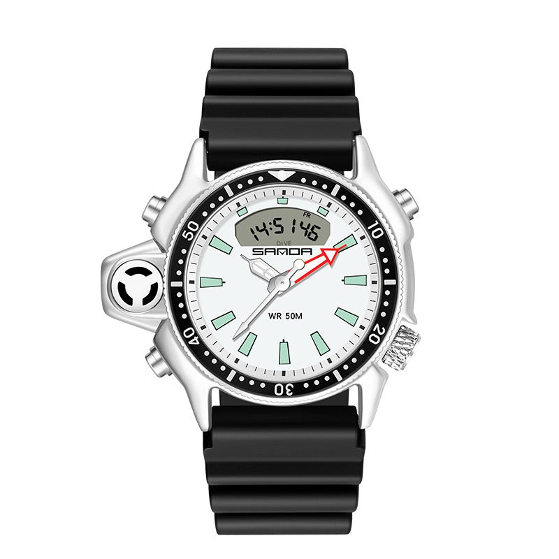 Sports Multifunctional Outdoor Waterproof Large Dial Watch