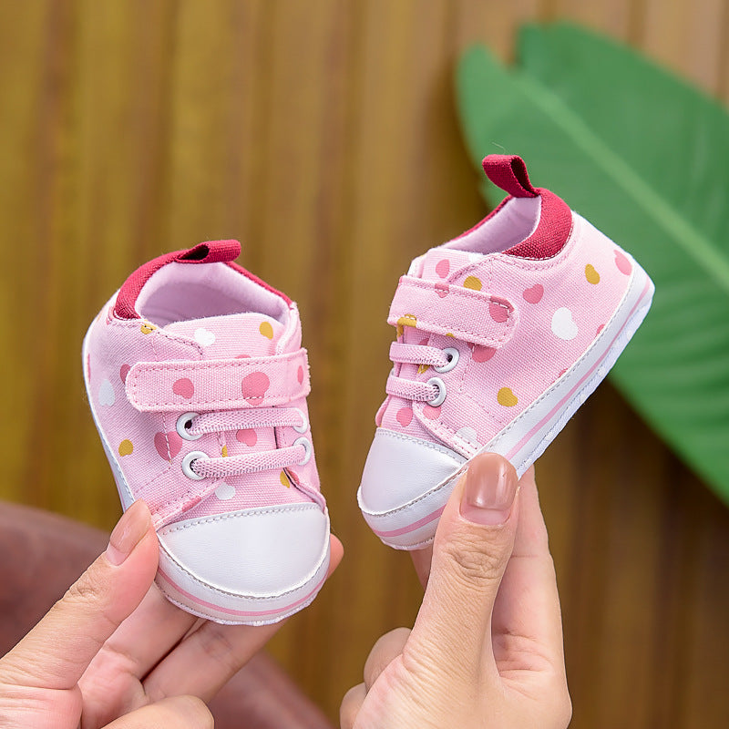 Baby Shoes Casual Canvas Shoes For Babies With Soft Soles