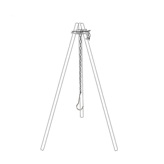 Convenient Triangle Hanging Pot Support For Outdoor Camping