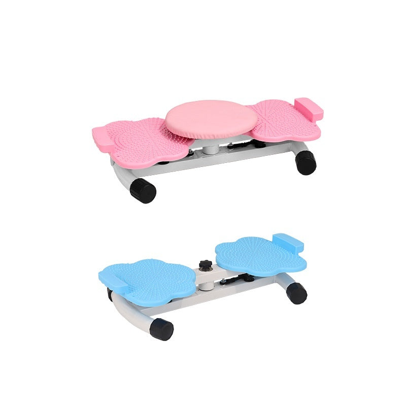 Portable, Solid-color Dual-pedal Spinning Fitness Equipment For Home Use