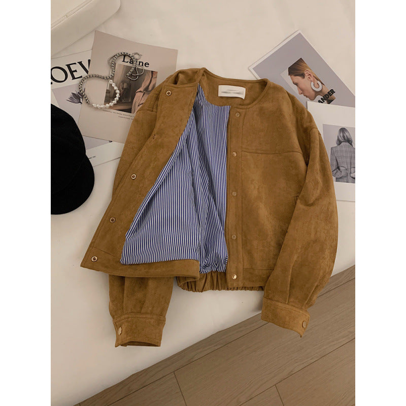 Fashion Petite Jacket Top Autumn New High-end Versatile