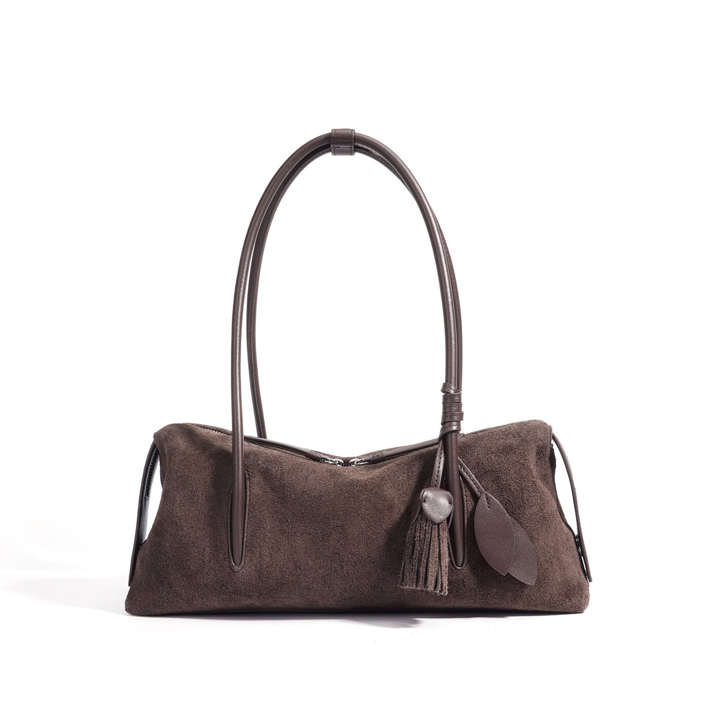 Ruskind Minimalistisk Skuldertaske For Et Afslappet, Tilbagelænet Look