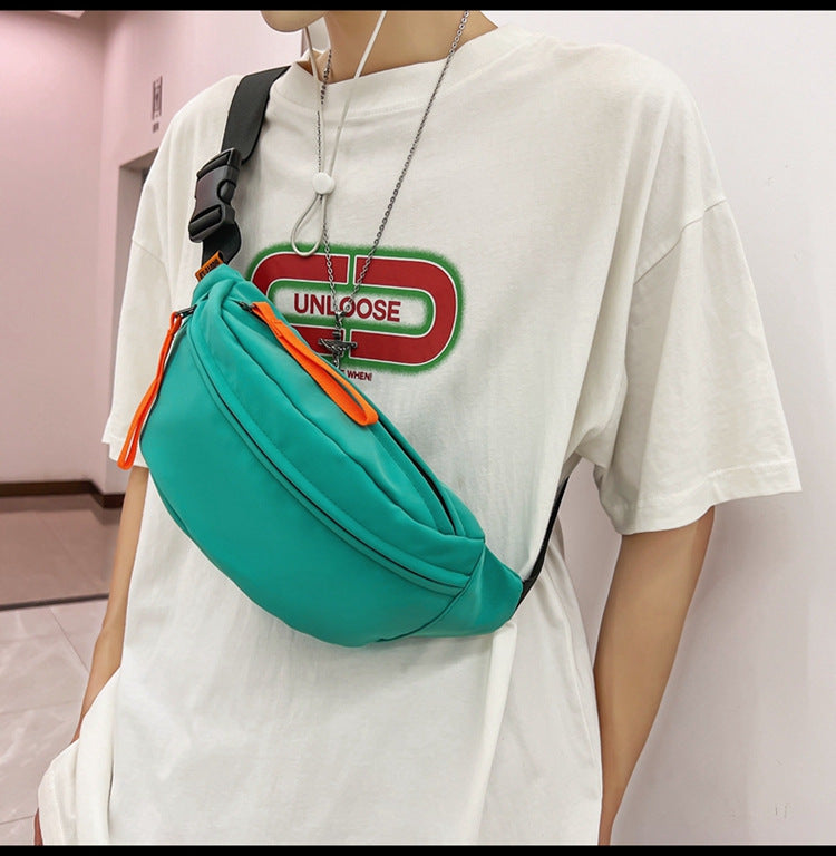 Casual Crossbody Sports Lightweight Leather Belt Bag