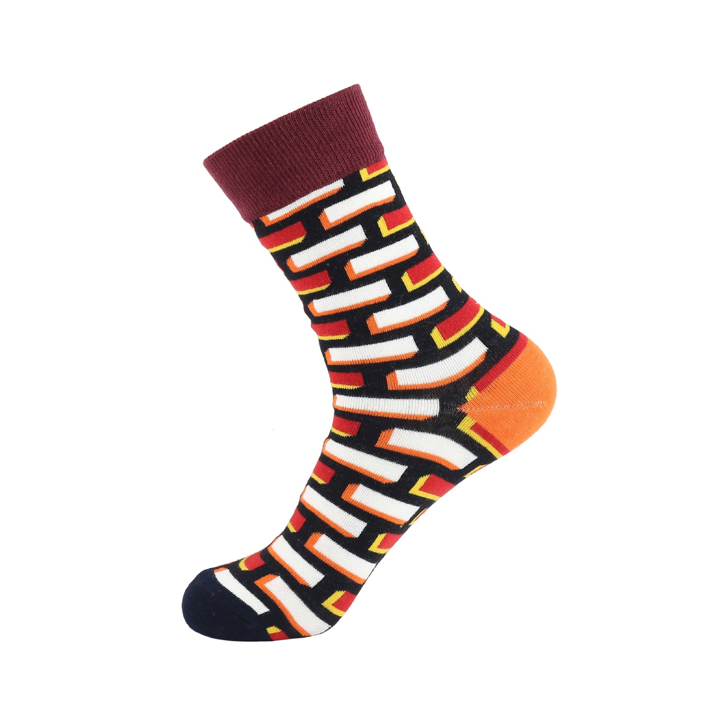 Creative In-tube Skateboard Personality Ladies Cotton Socks