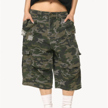 American Camouflage Workwear Shorts