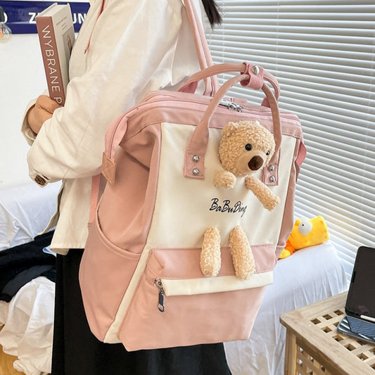 Fashion Cartoons On Both Shoulders Bear Doll Casual Bag