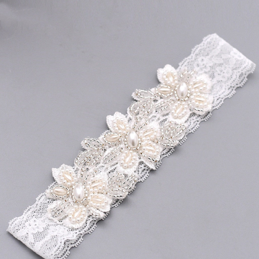 Sexy Lace Collar Leg Sleeve Thigh Loop