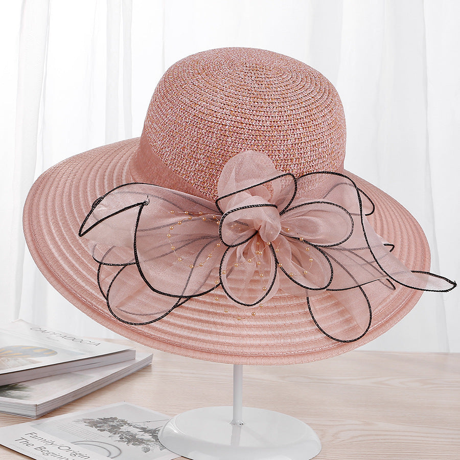 Women's Sun Hat With Large Foldable Brim