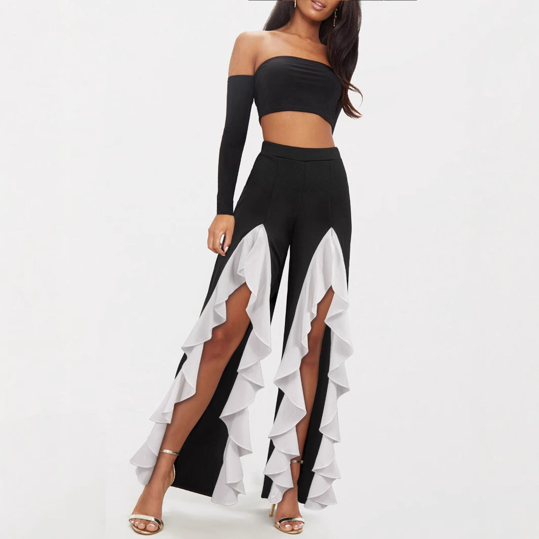 Printed Spring Fall American-style Designer-Look