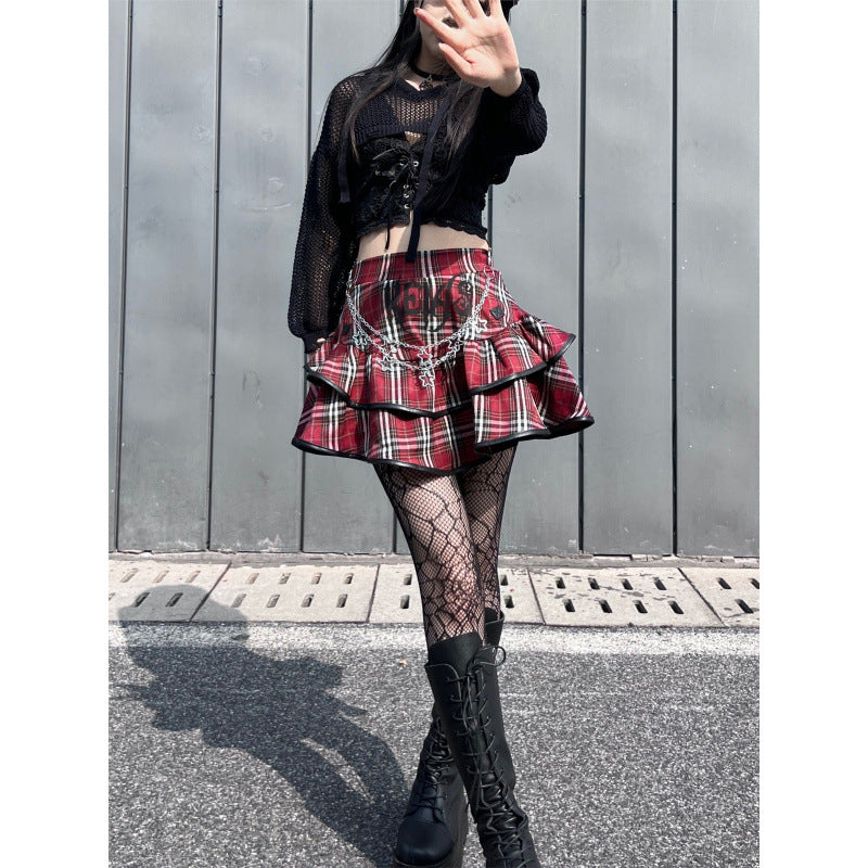 Y2g Niche Cake High Waist A- Line Skirt