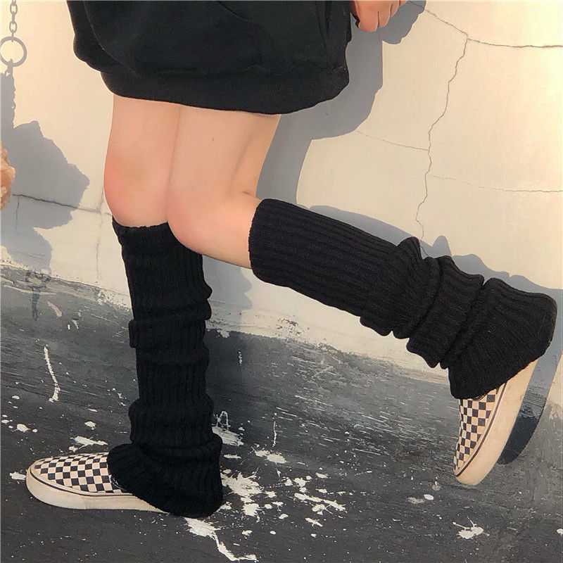 Girls Student Sweet Bubble Knit Pile Socks