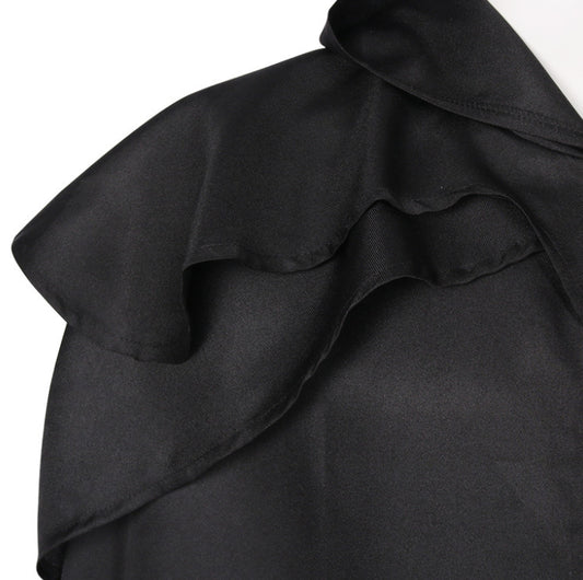 Gothic Men's Long Type Hooded Big Cloak