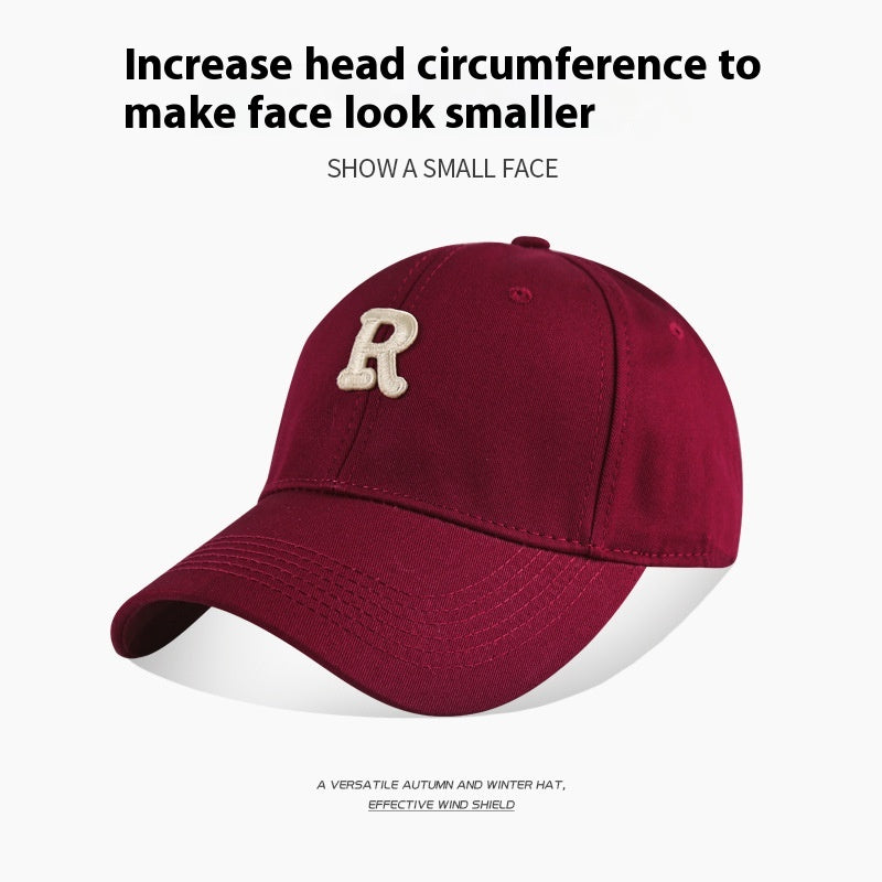 Big Head Circumference Baseball Cap Female Face Little Wild 65cm