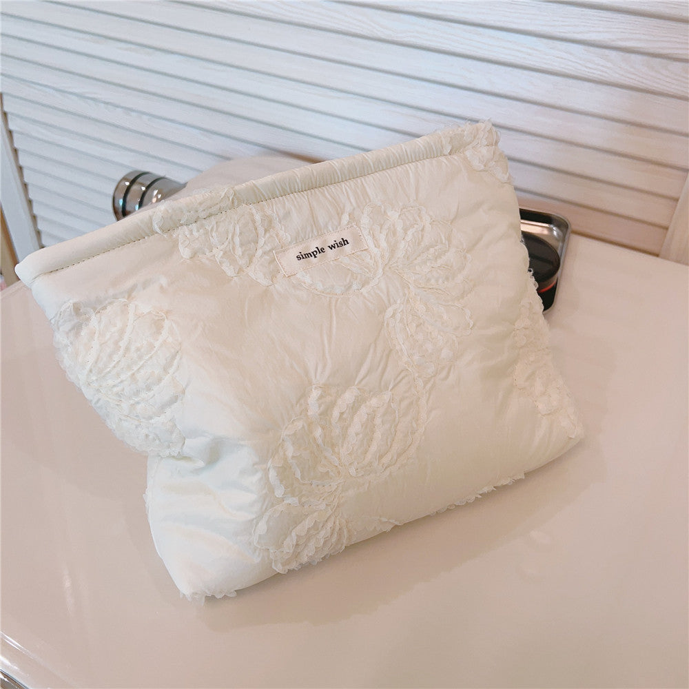 Women's Handbag Cosmetics Storage Bag Thick Soft