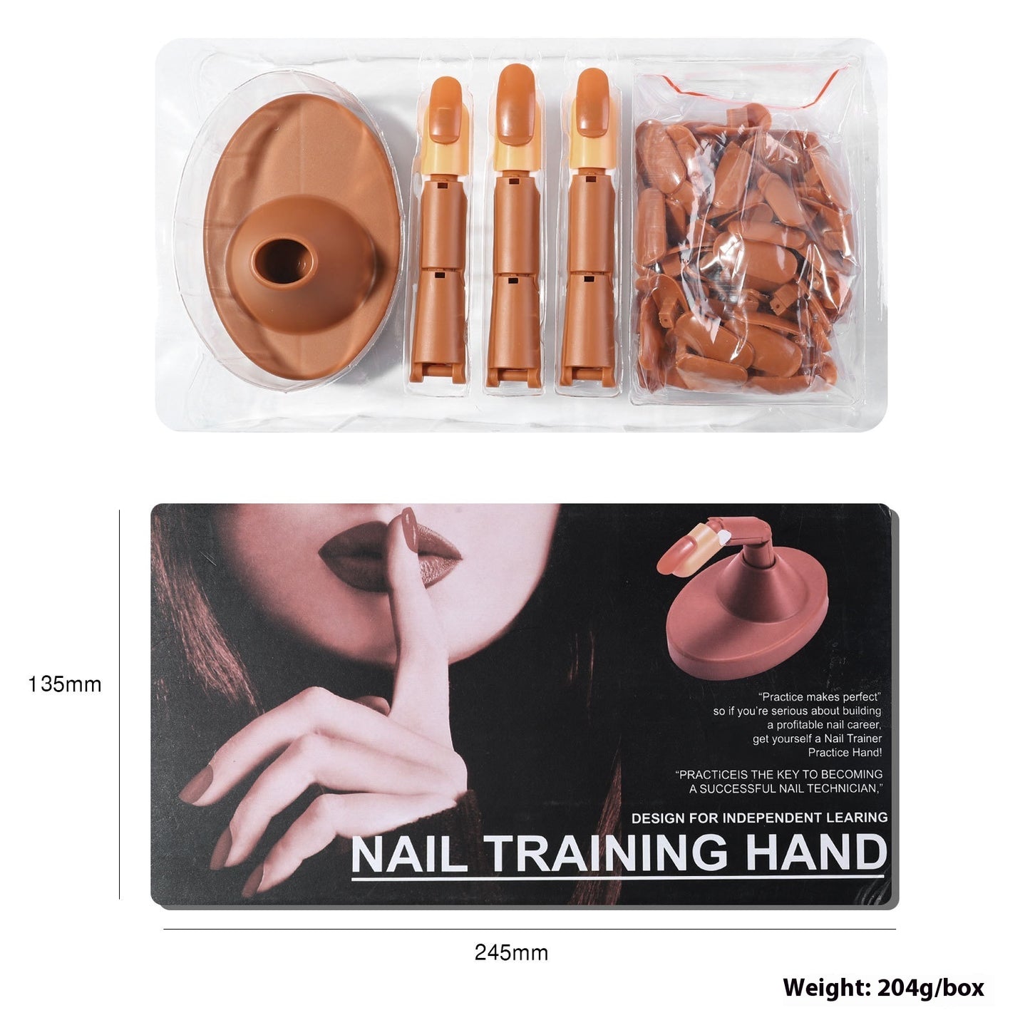 Manicure Practice Machine Finger Band Base