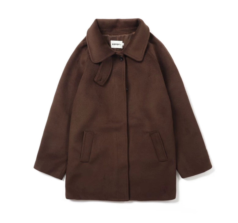 Mid-length Woolen Coat Men's Woolen Coat