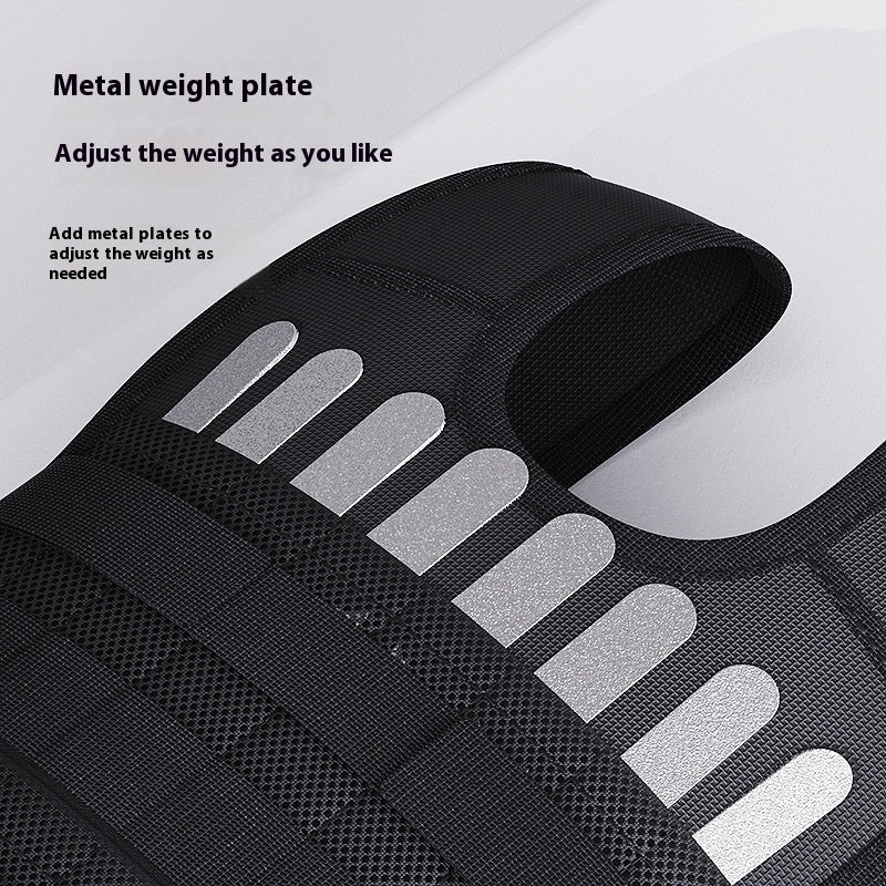 Running Steel Plate Weight Vest Leggings Voile Blouse Invisible