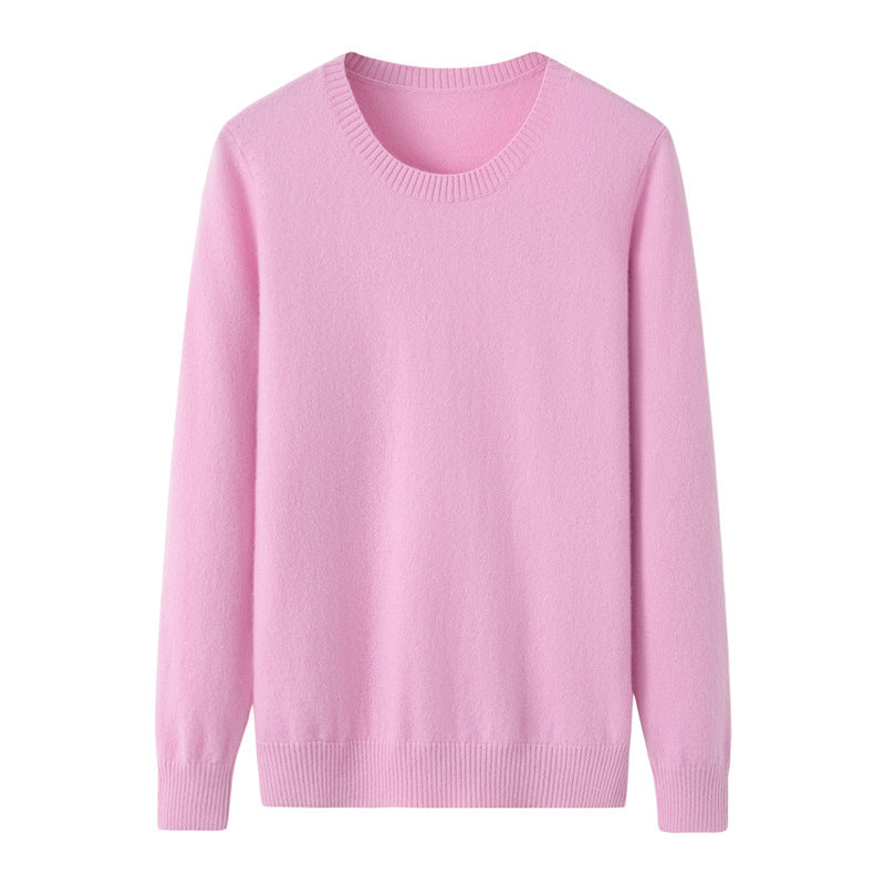 Round Neck All-matching Pullover Casual Loose Pullover Base