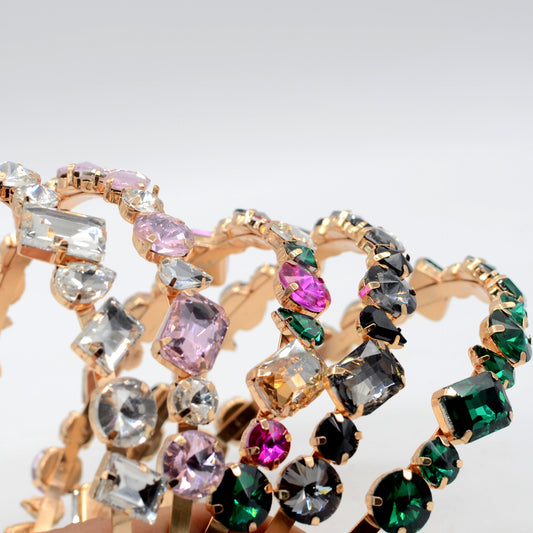 Korean Style Crystal Headband With Rhinestones