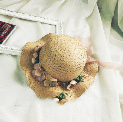 Women's Seaside Sun Protection Sun Grass Hat