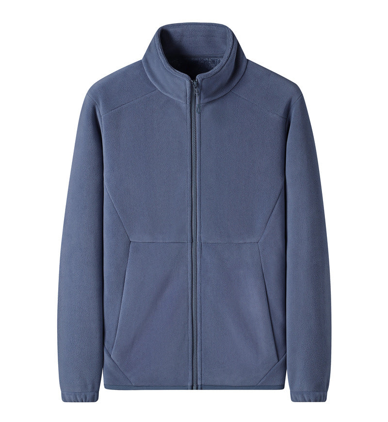 Sweater Couple Lambswool Double-sided Fleece Jacket