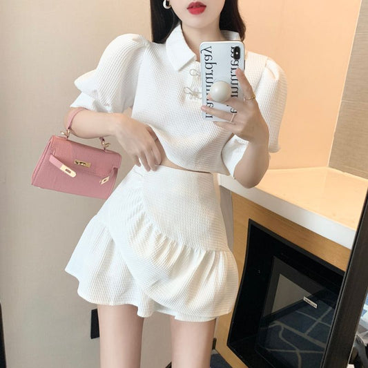 Summer Light Mature-style Sweet Womens Outfit With A Hong Kong Vibe