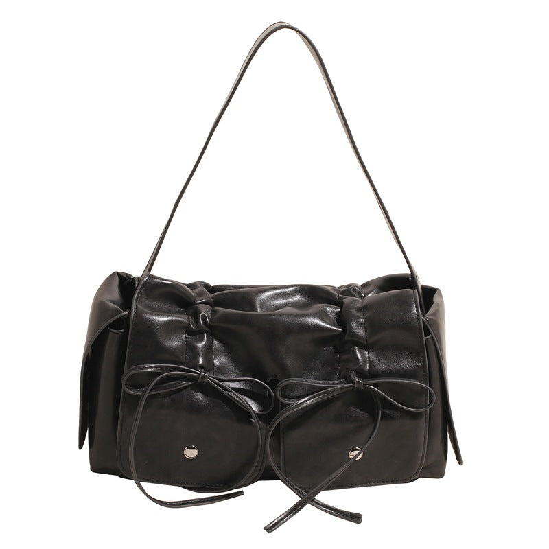 Square Bow Sewing Hand Messenger Bag