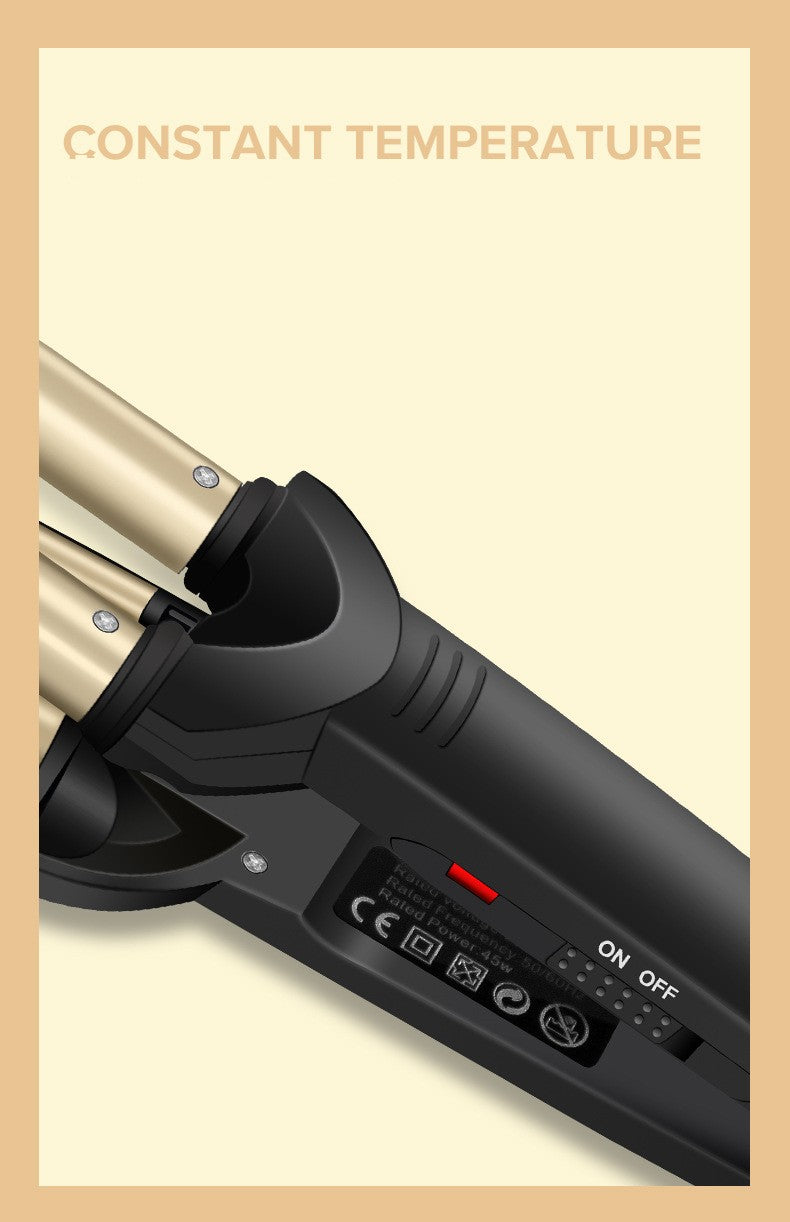 Small Roll Water Ripple Arc Wet And Dry Dual-use Hair Curler
