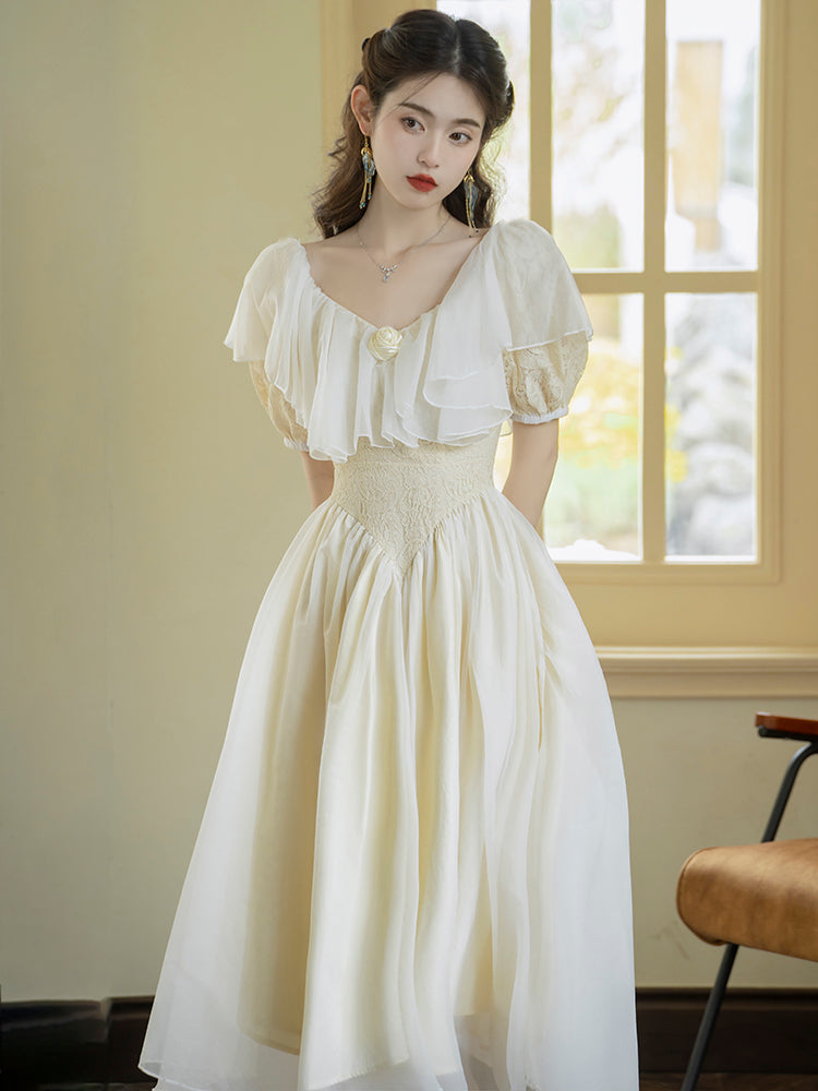 Sweet And Romantic Retro French Fairy Dress