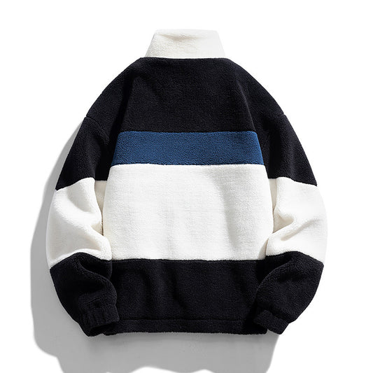 Lamb Wool Polar Fleece Cotton-padded Jacket