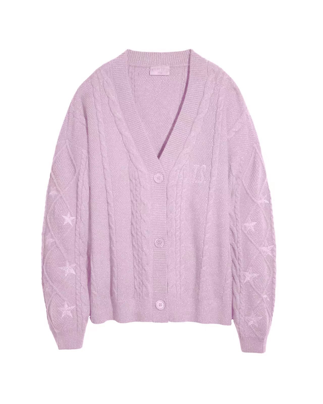 Cardigan Embroidery XINGX Loose And Idle Dinified Sweater