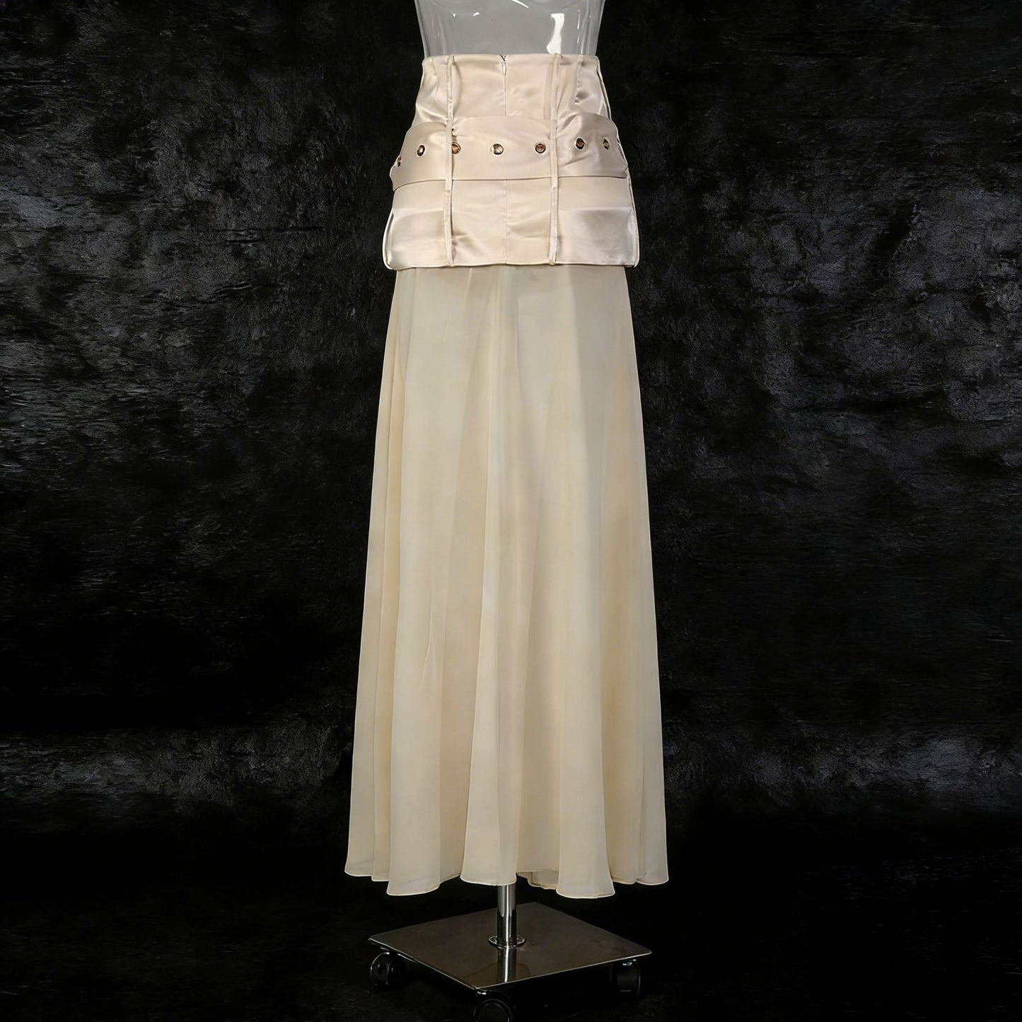 Women's Sexy Vintage Satin Figure-flattering Skirt