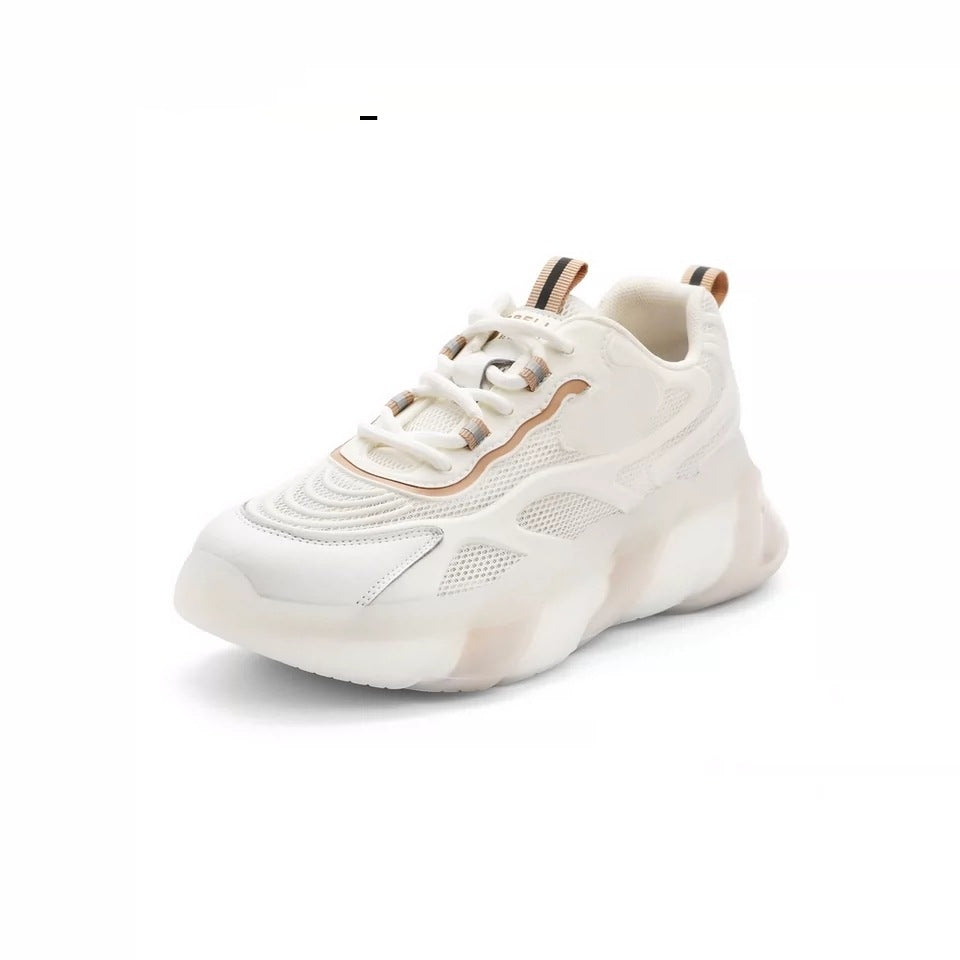 Trendy 'Daddy Shoes' Platform Sporty Fritidssko i Mesh