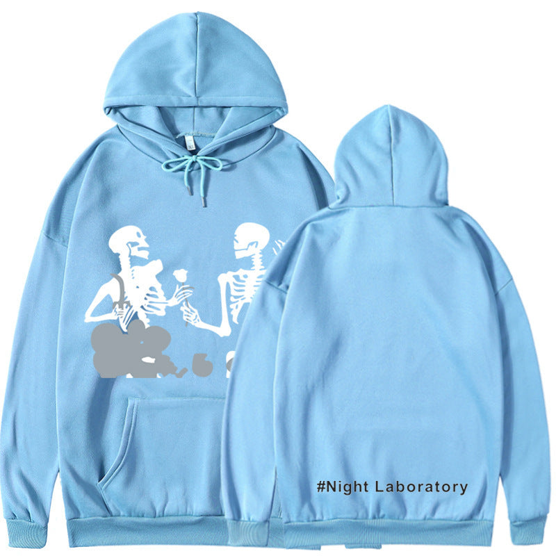 Night Laboratory Korean Style Versatile Personality Hoodie
