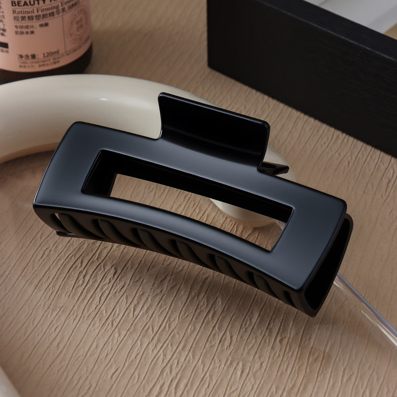 Soft Shark Clip Large Back Head Barrettes Anti-collision Hair Drop-resistant Durable Clip Grip