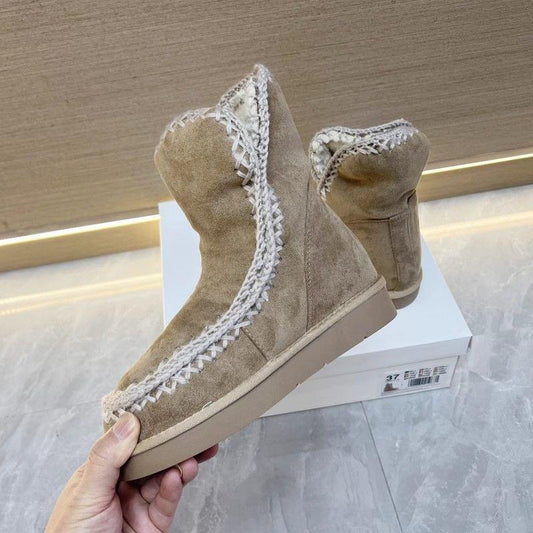 Cotton Boots And Snow Boots With Extra Padding For Warmth And A Soft Fleece Lining