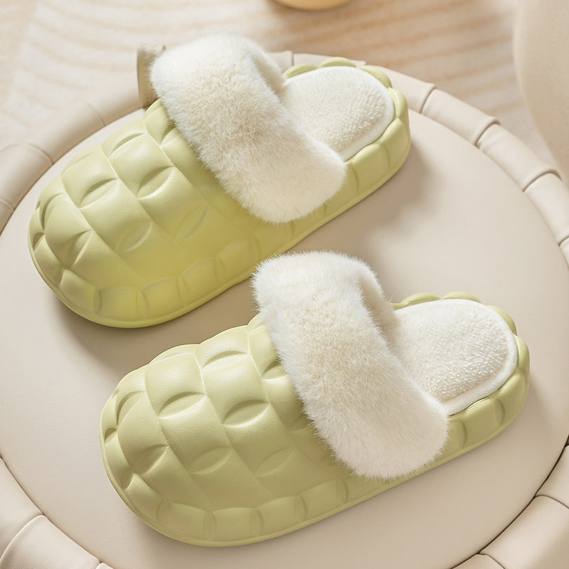 Women's Winter Warm Removable EVA Cotton Slippers