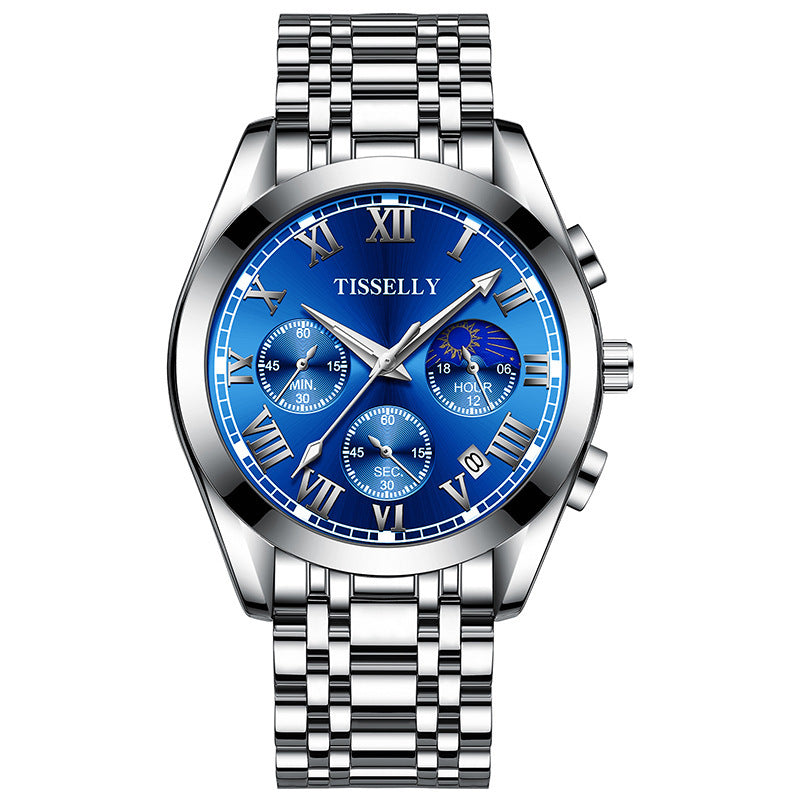 Men's Simplicity Fashion Waterproof Luminous Quartz Watch