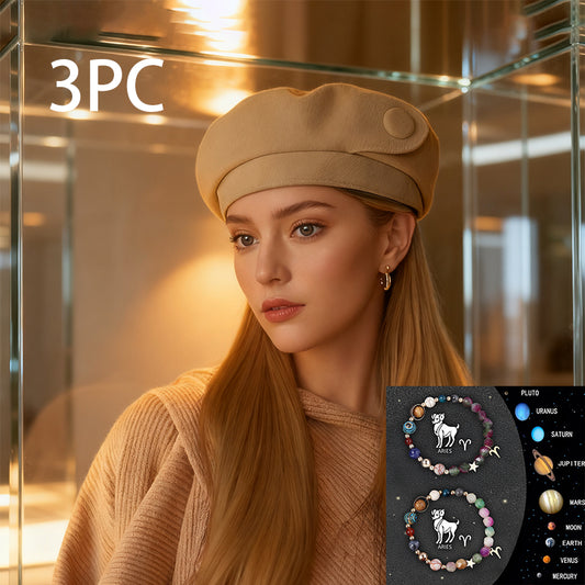 British-style Casual Painter Hat That Is Versatile And Can Show Off Your Face