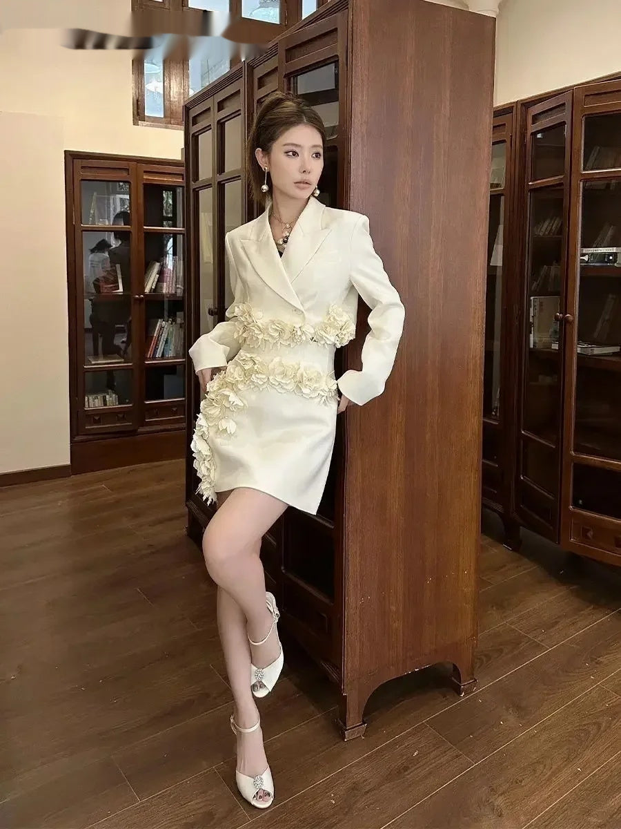 French Casual Suit Skirt Short Socialite