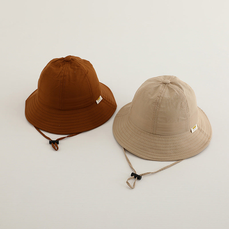 Bucket Hat Spring New Sun-proof Solid Color Quick-drying