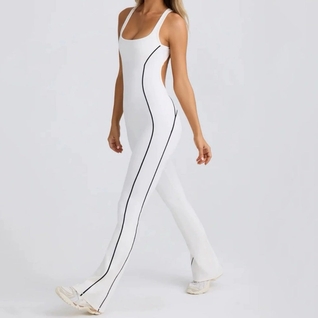 Women's Backless Bodysuit With Nude Color Matching