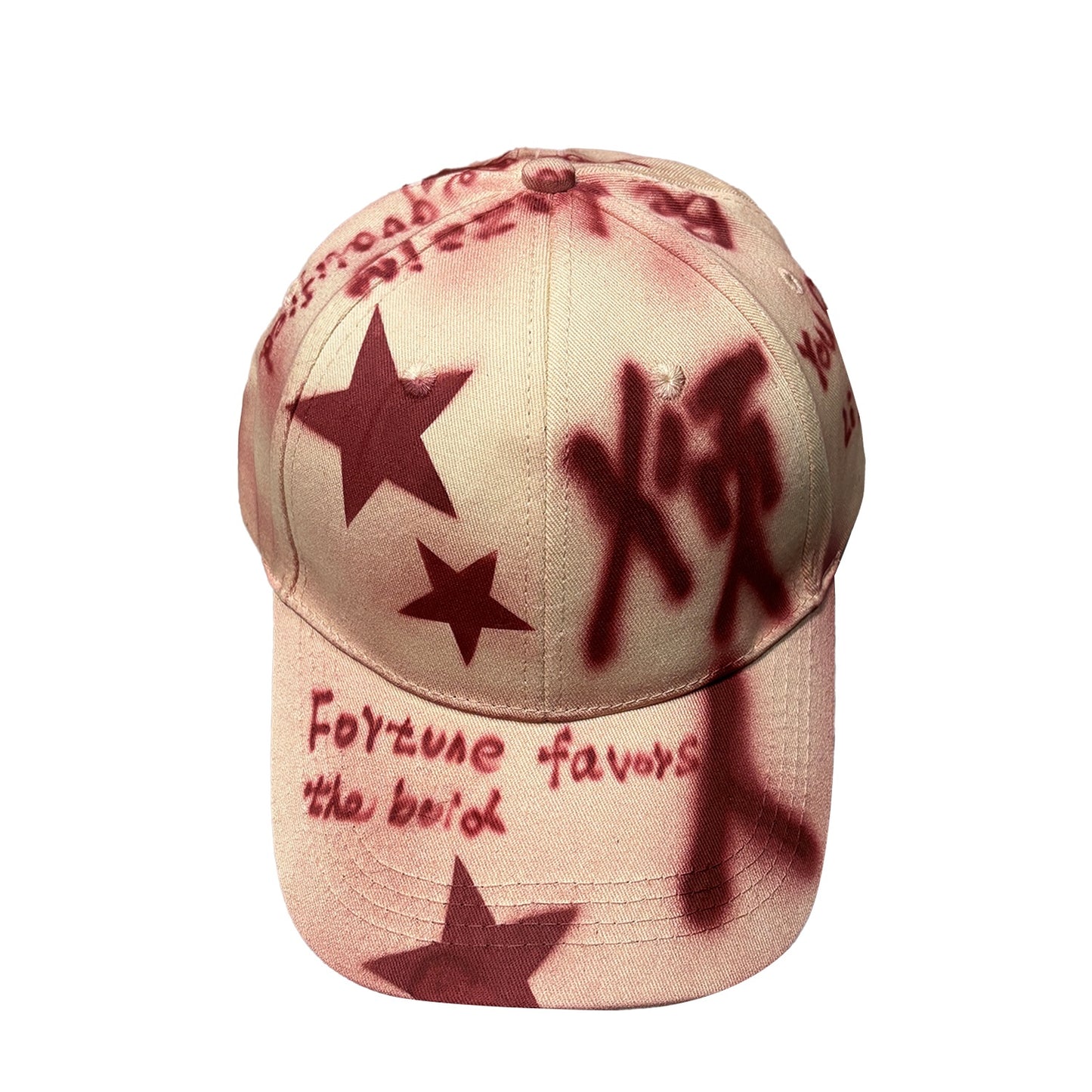 Chinese Graffiti Spray-painted Street Hip-hop Pure Cotton Baseball Cap