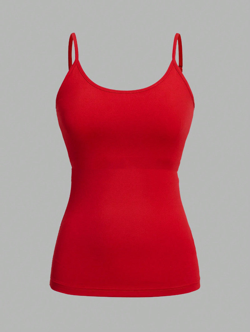 Womens Camisole With Adjustable Straps Form-fitting And Stretchy
