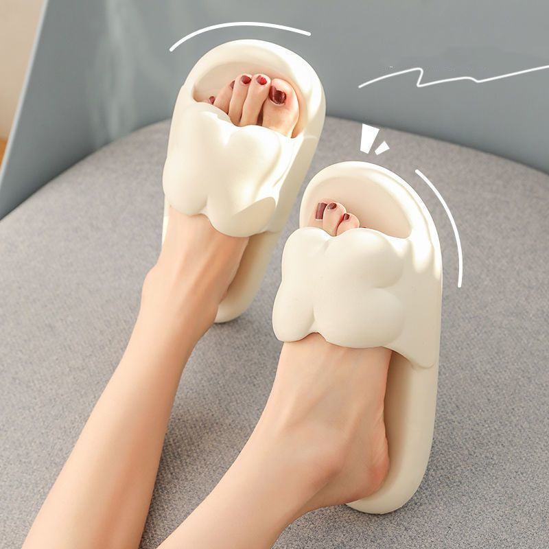 Women's Cute Soft Bottoming Thickened Bathroom Slip-proof Deodorant Slippers