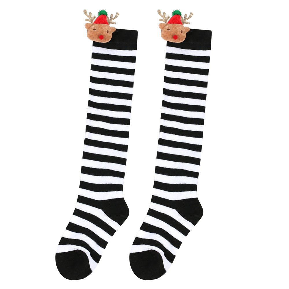 Children Christmas Stockings David's Deer Doll Medium And Large Children