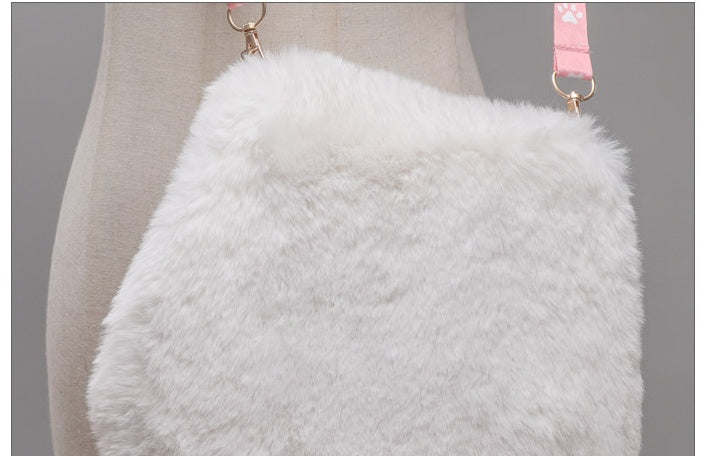 Cross Bag Lady Cute Cat Claw On One Shoulder