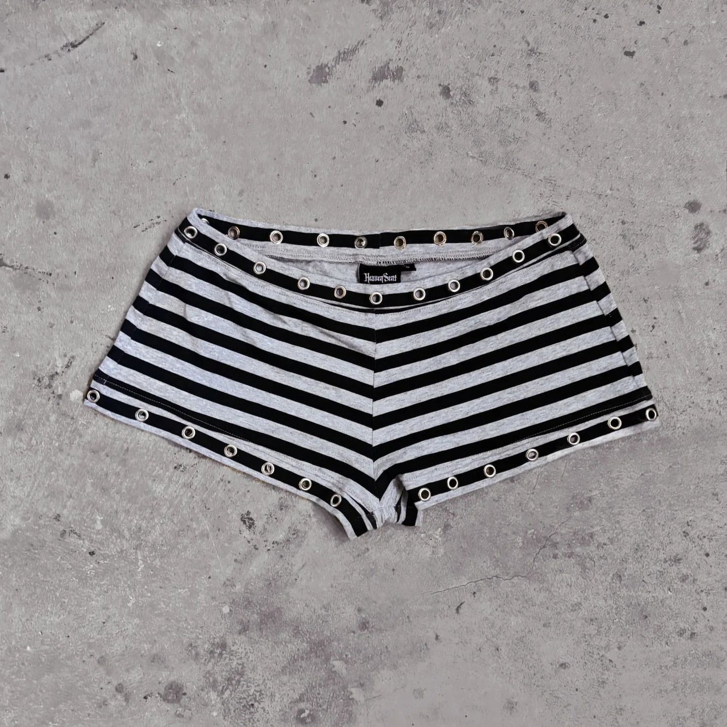 Womens Stylish Casual Striped Shorts