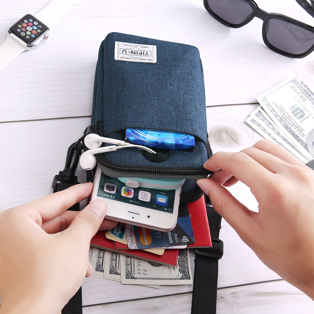 Casual Fashion All-matching Oxford Cloth Shoulder Bag